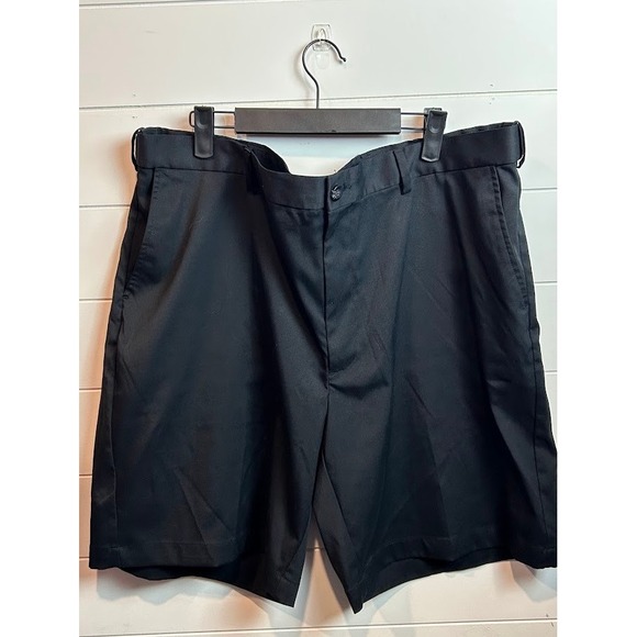 Lot of 3-Savane Dress Shorts Size 40 Beige Black Polyester‎ Blend Casual - Picture 2 of 8